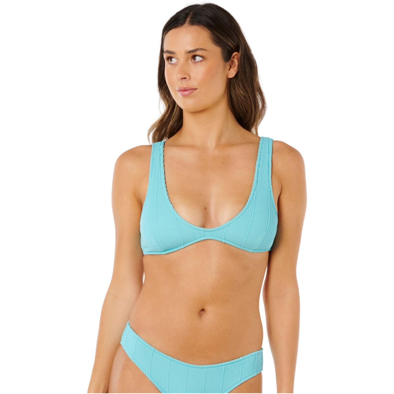 Rip Curl Womens Vibe Surf Bralette Bikini Top 0Y6WSW - Sea Blue